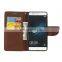 Wallet Style PU Leather case ,Card Holder with strap case for Huawei Ascend P9