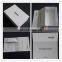 New style folding box made of rigid board paper with magnet closure white box