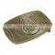 bronze plating solid metal alloy belt buckles for men cusotm design export belt accessories buckle