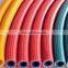 Blue 300 PSI coiled polyurethane air hose for air compressor