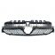 Diamond Grill 2019+ Front Grille Black For Mercedes-Benz W177 A250 A200 A45 AMG