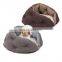 Wholesale Puppy Bed PV Plush Comfortable Dog Cave Bed