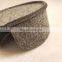 customized size felt  round coaster with holder /size 10cm double color coasters in felt material