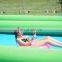 Single lane Cheap slip n slide for adult ,1000 ft slip n slide inflatable slide the city