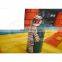 Rock Climbing Wall Jumper Bouncer Inflatable Jumping Bouncy Castle Bounce House