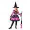 Professional custom witch Halloween costume themes girls Halloween party dress costume