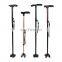 Aluminum adjustable walking portable elderly disabled medical arm walking cane  with led light