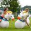 Wholesale Large Life Size Inflatable Advertising Horse For Inflatable Horse Racing Running Game
