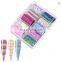 2020 Designer Flower Laser Sticker brand LOGO Transfer Paper Roll Set Nail Art Foil