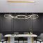 Modern Simple Pendant lamp 2 Ring Dining Pendant lighting for Dining room Bar counter