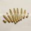 Copper Brass Precision Micro CNC Turning Parts, CNC Turned shaft pin copper parts