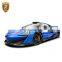 600LT Style Carbon Fiber Rear Bumper Spoiler For McLaren 540c 570s 570GT Trunk Wing Spoilers