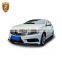 perfect fitment A45 style body kit fit for MB A class W176 2013 2014 2015 year PP material