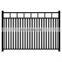hot sale Xinhai #23 H 5 ft * W 6 ft Galvanized and power coated steel ornamental fence panel