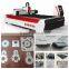GS-3015 1KW 2KW CNC fiber metal laser cutting machine for household appliances