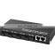 10/100M single mode 4 Fiber +2 RJ45 ethernet media converter high quality