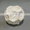 white geometric ball shaped christmas table modern ceramic candle holder