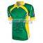 Customized quick dry sublimated polyester v neck indian new design cricket jersey