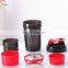 Bpa Free Plastic High Quality 600 ml Plastic Protein Powder Shakers Sport Water Bottles