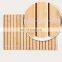 Household Bamboo Bathroom Mat Eco-friendly New Design High Quality Anti Slip Mat Bathroom  Bathroom Floor Mat