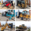 chinese backhoe loader with price for sale WEICHAI engine mini tractor backhoe loader WZ30-25 mini backhoe loader