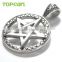 Topearl Jewelry High Quality Pentagram Star Pendant Stainless Steel Design for Couple MEP580