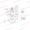 MAN D2066 Thermostat?housing?gasket 06904-0042
