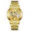 TEVISE T9006M Luxury Automatic Mechanical Watch Stainless Steel Business Skeleton Mechanical Watches Men Wrist