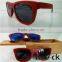 Best Retro Fashion wood eyewear uv400 polarized sunglasses