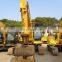 Хорошее состояние гусеничного экскаватора Komatsu PC160-7, подержанная копательная машина Komatsu, оригинальный экскаватор в продаже