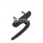 Custom black double point luxury zinc upvc aluminum heavy duty sliding window lockable handle