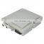 ABS material 2 inlet port 12 outlet ports engineer plastic Fiber Demarcation Closure FTTH Mini Optic Terminal drop Box