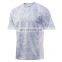 Streetwear OEM Custom Logo Mens High quality Blue Velvet Polo Shirts Summer Short Sleeve Turndown Rib