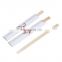 Disposable Individually Open Paper Sleeve Bamboo Twins Chopsticks palitos chinos