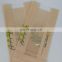 kraft paper packaging bag for food , bread paper bag,counter paper bag,