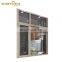 Aluminium Alloy Bathroom Casement Window Double Glass Bedroom Swing Window