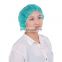 Disposable PP Bouffant Head Cover Non woven colorful disposable mop cap surgical doctor bouffant cap