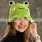 Hot Sale Cute Frog Bucket Hat Crochet Hat Wool Hat for Kid and Adult Colorful baby items Vietnam Supplier Cheap Wholesale