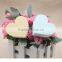Customerized Natural latex sponge heart shape Makeup sponge puff