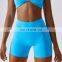 Bum biker high waist yoga shorts womens gym tights short workout short high quality women's sports yoga fitness shorts