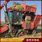 Converting a harvester to a triangular track chassis for rainy season harvesting without worries