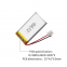 Li-polymer Manufacturer Direct Sale UFX 503055 850mAh 3.7V Rechargeable Battery For Beauty Instrument