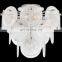 Hot Sale Decoration Lighting Chandelier Hotel Office LED Ceiling Light Semi Flush Mount Glass Pendant Lamp