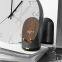 multifunctional wooden Portable mini Big Sound Led Light Stereo Alarm Clock BT Speaker phone holder Wireless Charging Charger