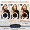 profissional led ring light with tripod stand live tok portable selfie ring light for phone camera led ring light