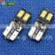 2015 hotsale canbus led car t10 4smd 5630 canbus led auto interior 12v/24v led car lamp