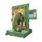 The fully automatic wrapping machine is used for wrapping various annular items and can be customized.