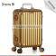 Guangzhou Factory Directly Gold Luggage Case Aluminium Suitcase