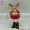 christmas metal art crafts decoration of elk home decoration