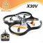 2014 New Product X30V RC UFO X30V 2.4G 4ch 4-AXIS RTF Drone Epo Foam rc Quadcopter With Camera
